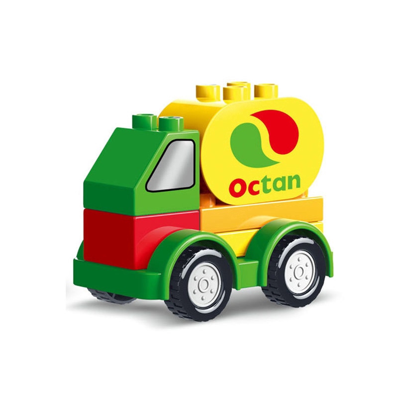 Bộ đồ chơi mô hình xe GOROCK độc đáo cho bé làm quà sinh nhật Tương thích với Duplo