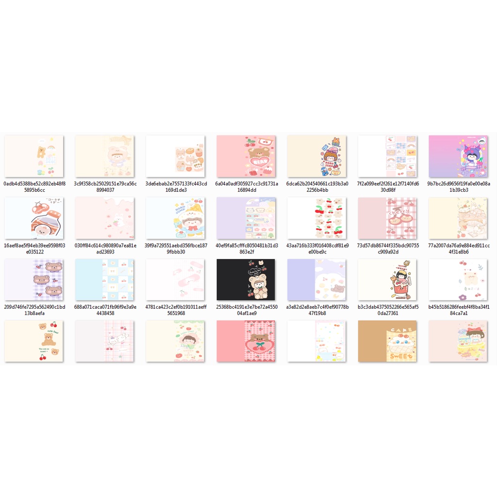 Vở 4 ô ly cherry 48 trang S4I15a tập kẻ ngang 80 trang dễ thương hoạt hình