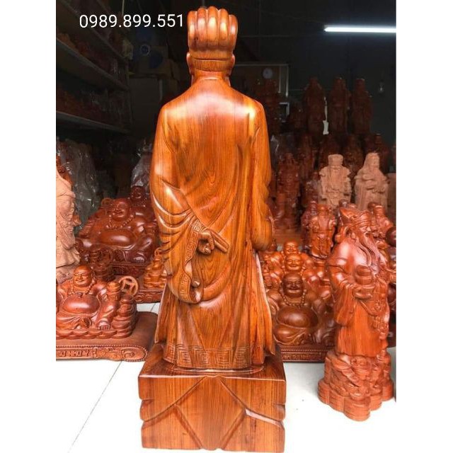 Tượng khổng minh cao 40cm