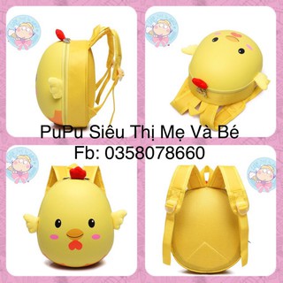 [FREE SHIP - HOT] Balo Gà Con Cho Bé Mầm Non