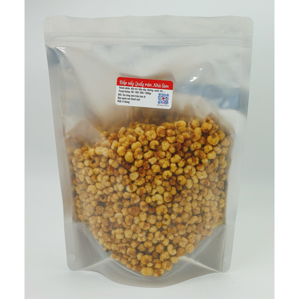 Ăn vặt bắp nếp tươi sấy giòn cay 100g/ 500g (Chay mặn dùng được) | BigBuy360 - bigbuy360.vn