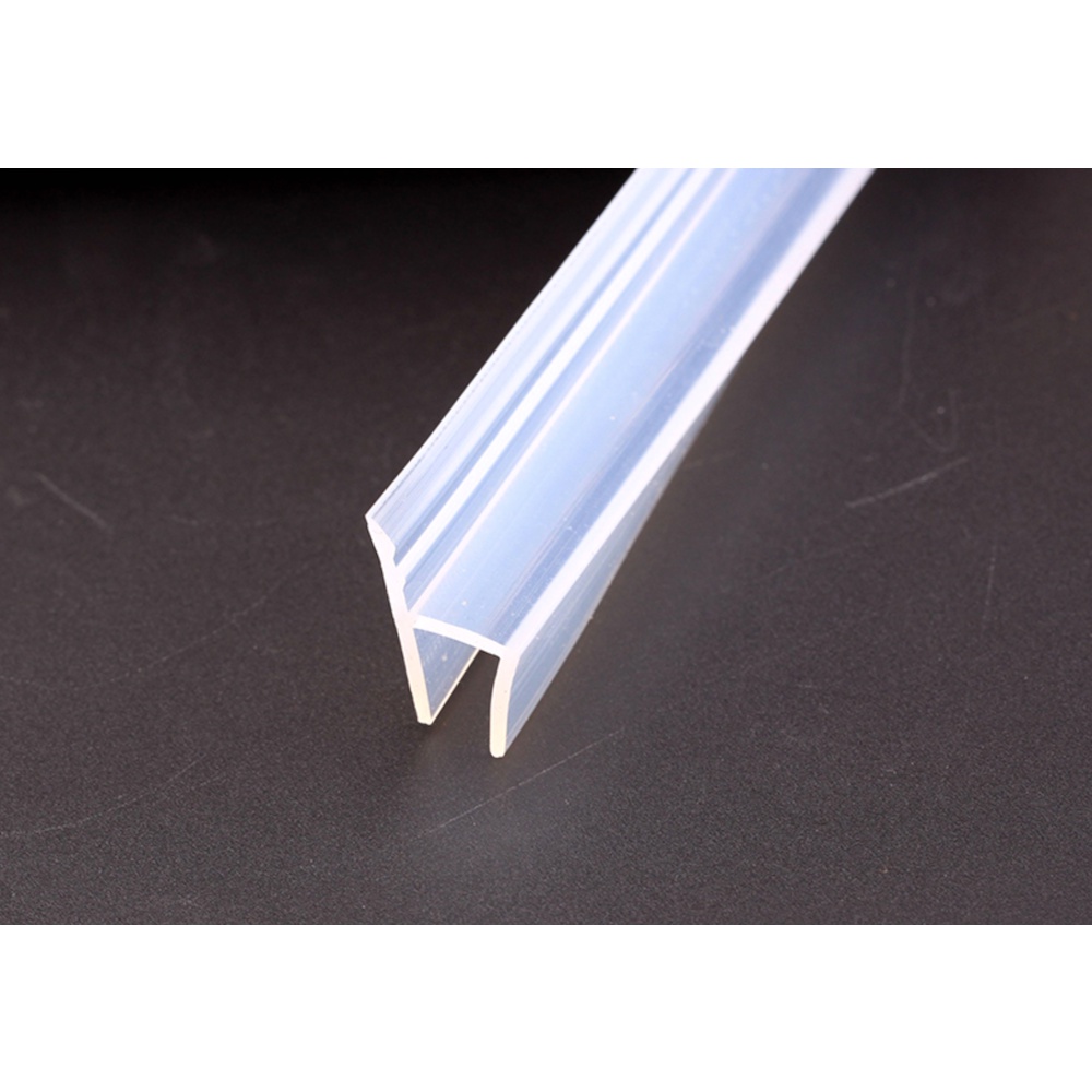 Gioăng silicon Gioăng cửa kính chữ U/H/F. cách âm chống ồn cho phòng riêng phòng tắm gioăng chống va đập cửa kính