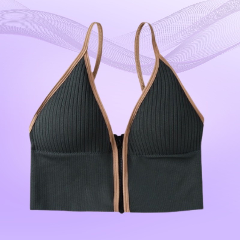 Áo lót ngực cotton phối ren hoa đệm mỏng sexy DORIS - 20270