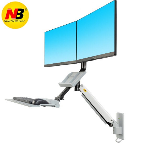 Giá Treo 2 Màn Hình Gắn Tường North Bayou MC27 (22-27inch)