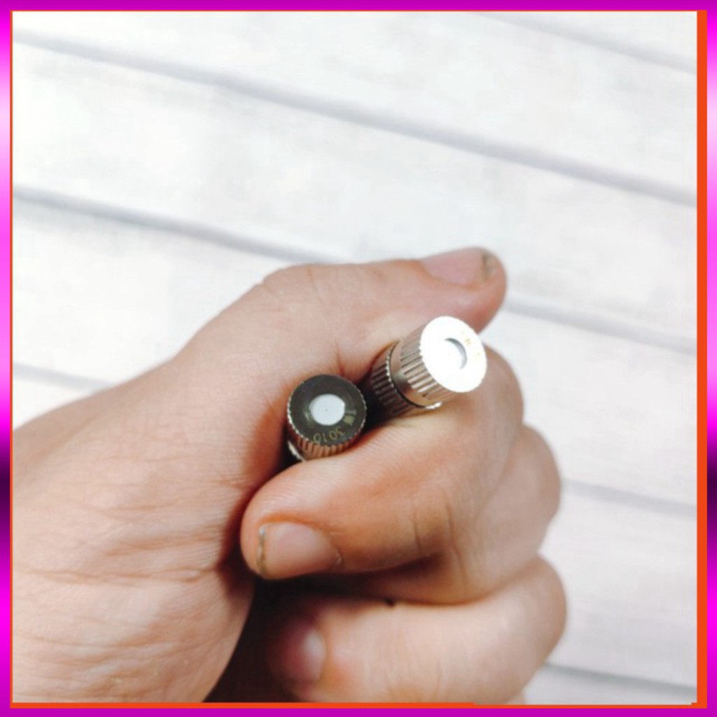 [GIÁ TỐT] 15 Béc phun sương inox chân cắm nhanh 8mm