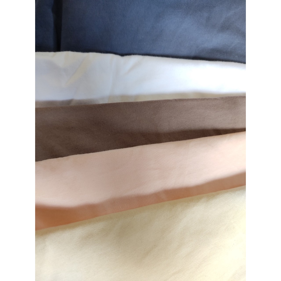 Áo cotton nữ u/ni vạt bầu tay dài