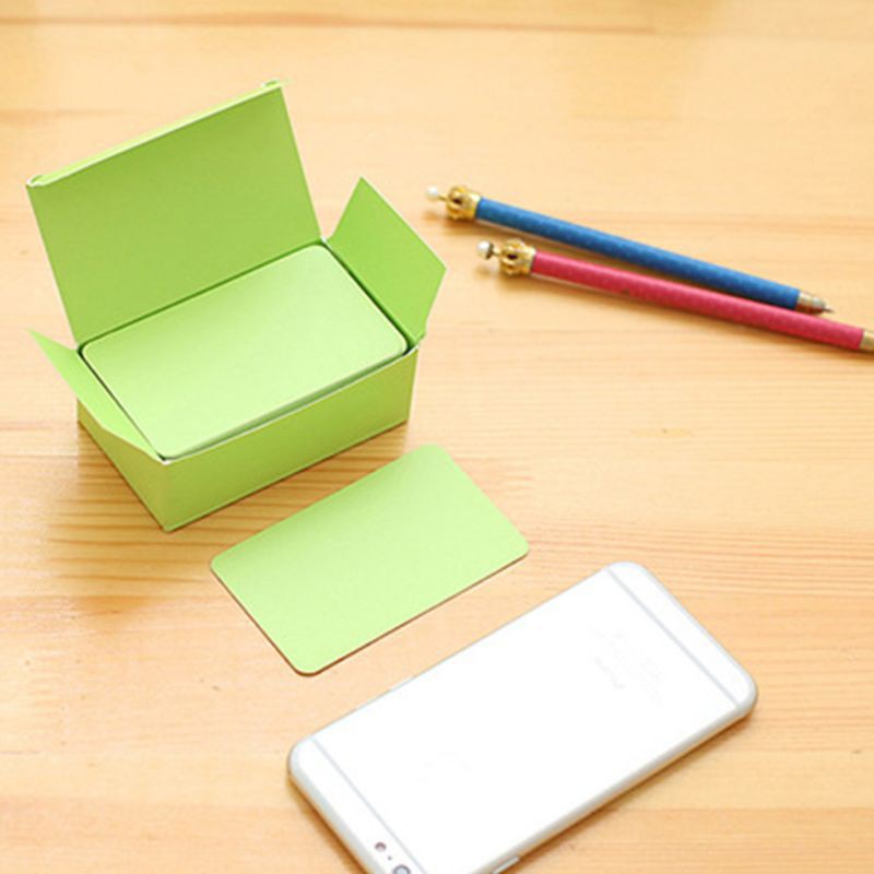 Set 100 Tấm Thiệp Trắng Cho Ngày Lễ Tình Nhân