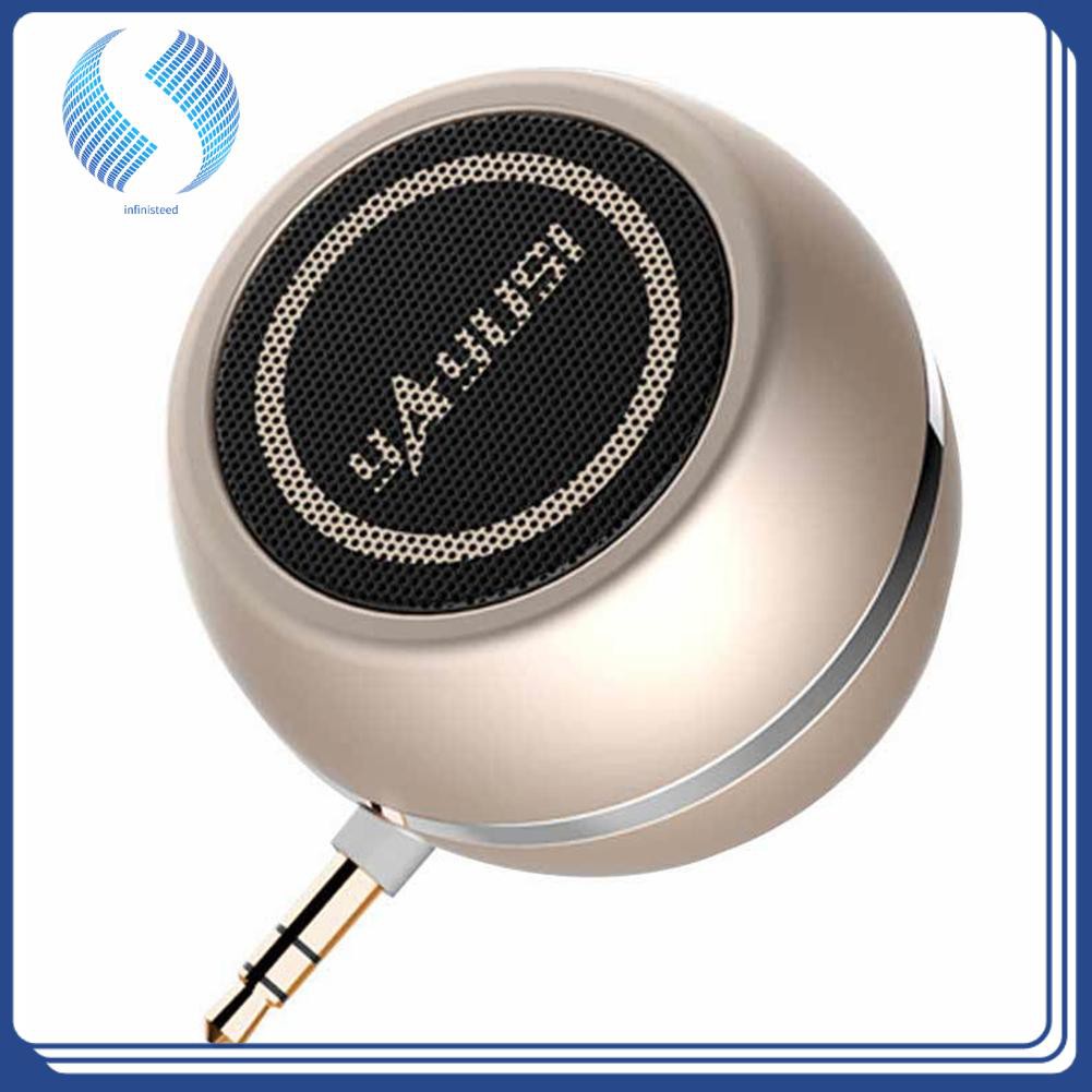 A5 Mini Speaker 3.5mm Jack AUX Stereo Music Audio Player for Phone Notebook