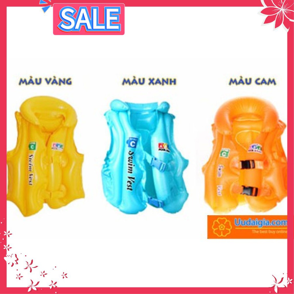 (SIÊU SALE) ÁO PHAO BƠI CHO BÉ (CAM KẾT HÀNG LOẠI 1) (FREE SHIP)