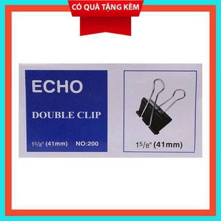 Kẹp Bướm (41mm) - Đen █▬█ █ ▀█▀