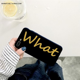 [ IPHONE ] Ốp Lưng Silicon WHAT - B067