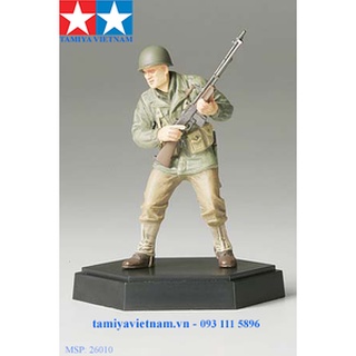 [TAMIYA] 26010 Mô hình lính lục quân Hoa Kỳ 1/35 SCALE U.S.ASSAULT INFANTRY MACHINE GUNNER FINISHED MODEL