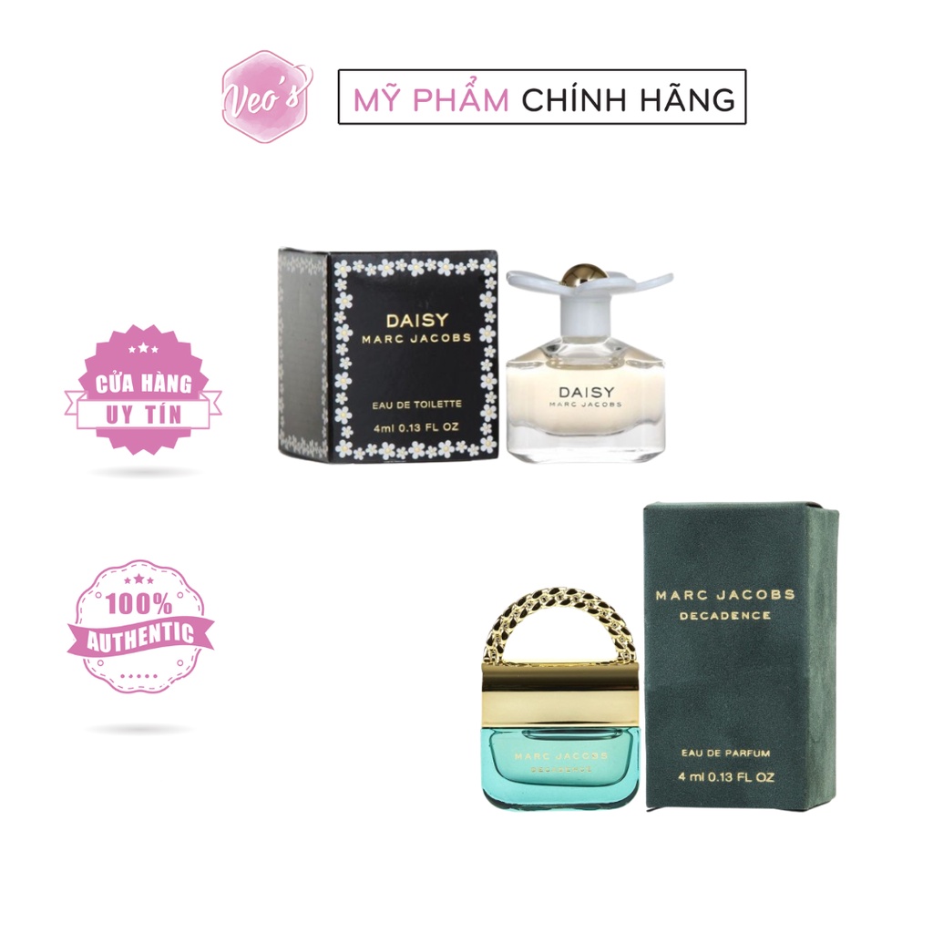 [Minisize] Nước hoa nữ Marc Jacobs Eau De Parfum 4ml