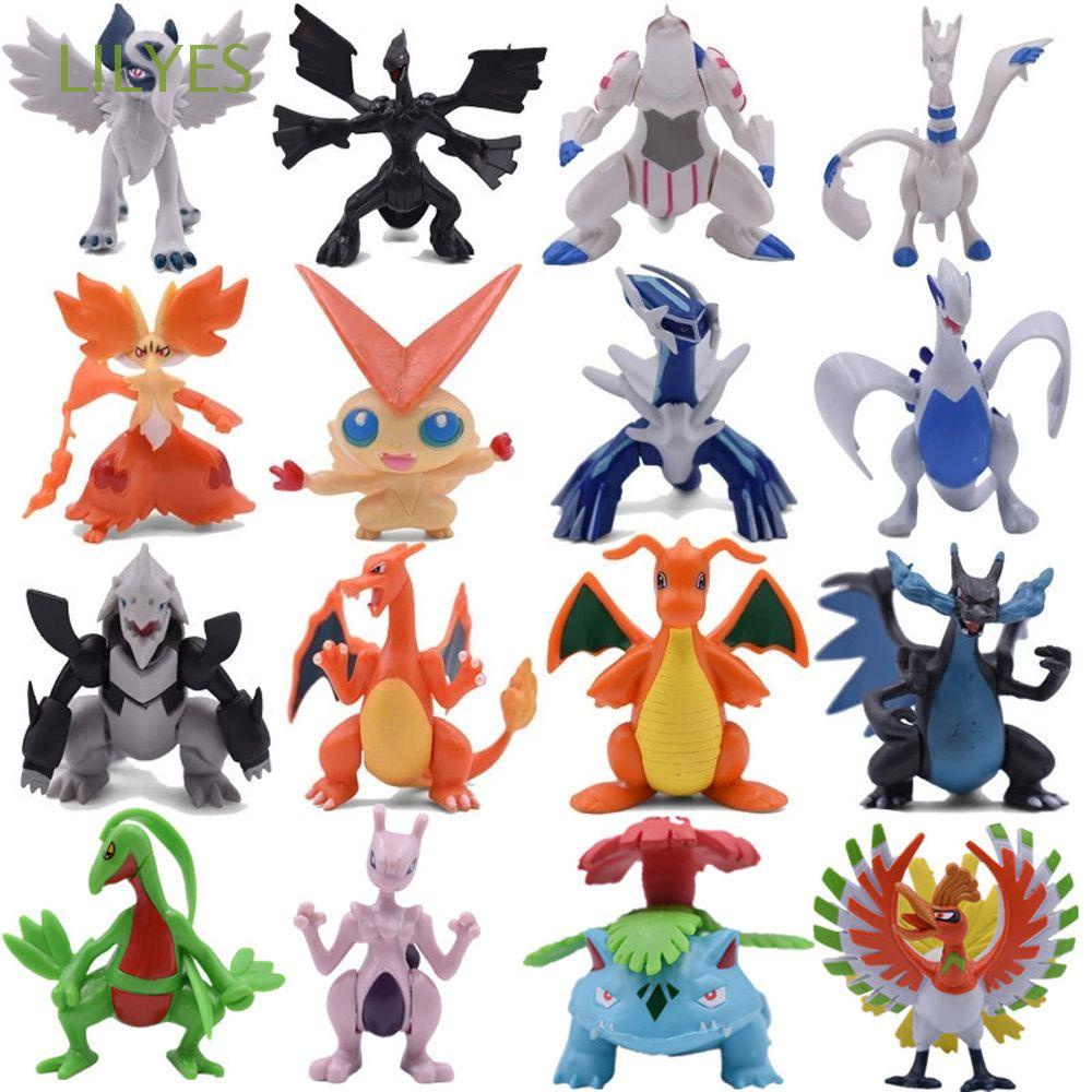 Mô hình đồ chơi nhân vật hoạt hình Pokemon kích thước 6-8cm chất lượng cao
