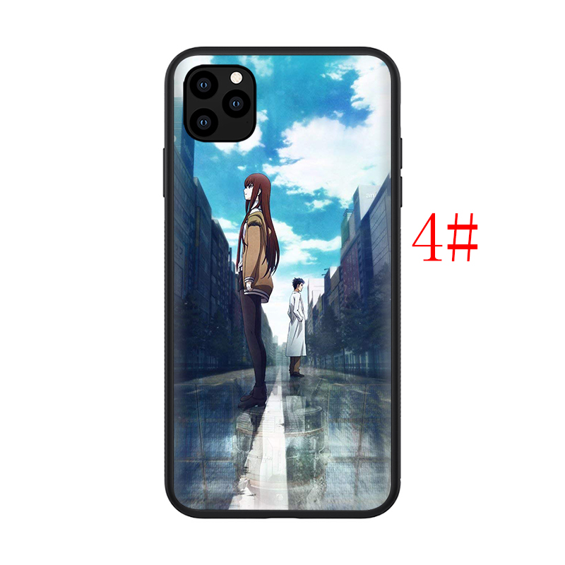 Ốp điện thoại TPU silicone mềm in hình hoạt hình Steins Gate T156 cho iPhone 8 7 6S 6 Plus 5 5S SE 2016 2020