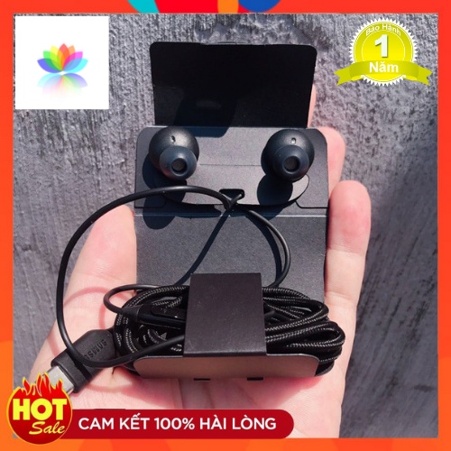Tai nghe Samsung Note 10, S20 AKG chân Type C zin chính hãng + Tặng 4 nút tai phụ