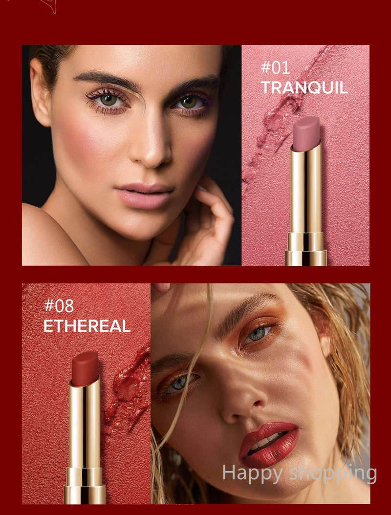 (Hàng Mới Về) Son Môi Chống Thấm Nước Và Lâu Trôi Cao Cấp