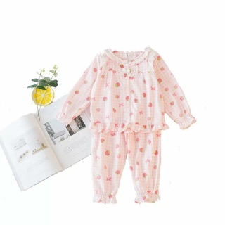 Bộ đồ thô mặc nhà bé gái