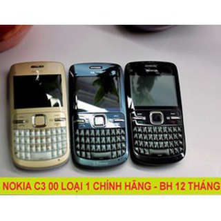 Điện Thoại Nokia C3 00 Zin chính hãng, Full pin Sạc, BH 12 Tháng