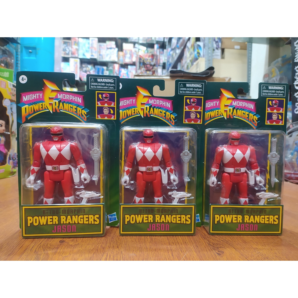 MÔ HÌNH CHÍNH HÃNG MIGHTY MORPHIN POWER RANGERS RETRO