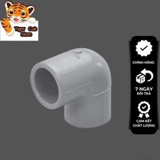5 Chiếc Cút, Co Nhựa PVC Góc 90 độ Tiền Phong, SP Xịn phi 21, 27, 34, 42, 48, 60, 75, 90, 110 Dán Keo