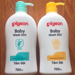 Sữa tắm gội 2 in 1 Pigeon 700ml