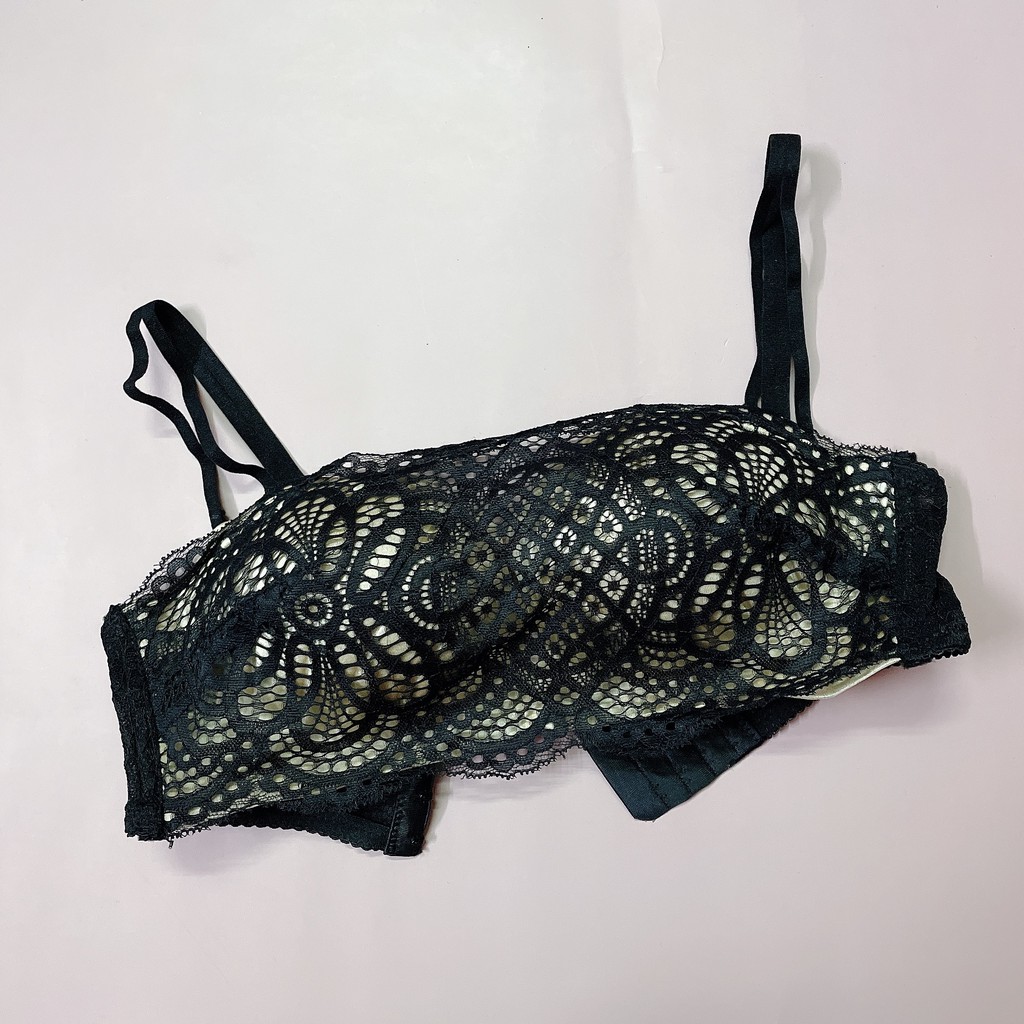 Áo Lót Su Pha Ren Quả Ngang Đệm Bàn Tay 2 Cm Nâng Ngực A408 | BigBuy360 - bigbuy360.vn