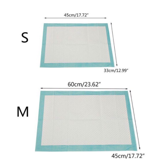 Tã lót ổ chó mèo - Miếng lót chuồng - Tấm lót vệ sinh khử mùi, siêu thấm