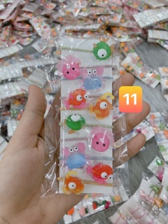 SET 10 DÂY BUỘC TÓC BÉ GÁI SIÊU DỄ THƯƠNG