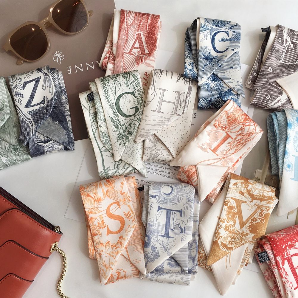 Băng đô đội đầu bằng vải lụa họa tiết hoa thời trang dễ thương cho nữ