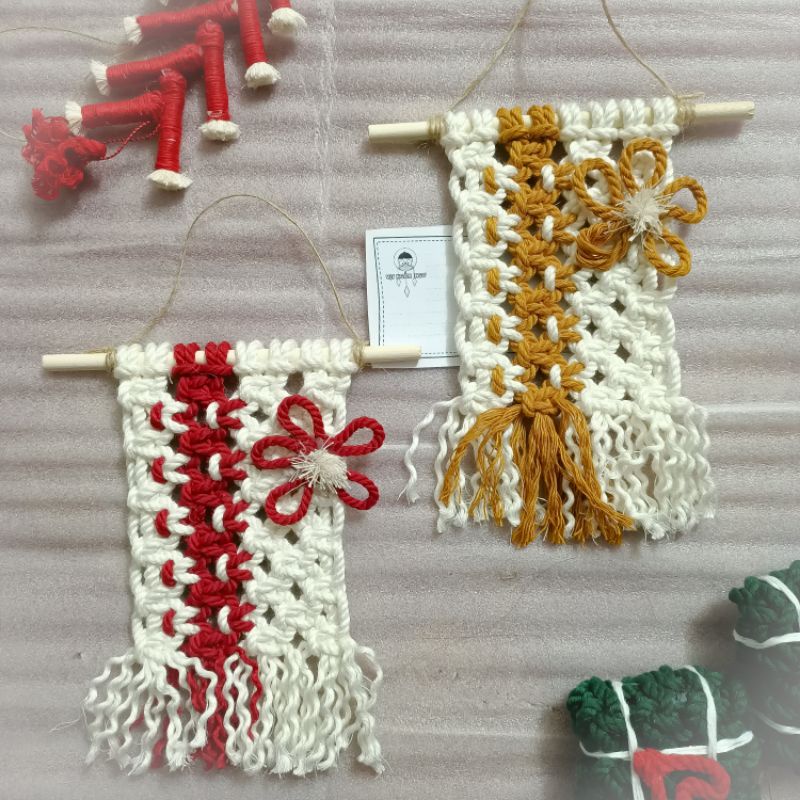 Macrame mini trang trí Tết