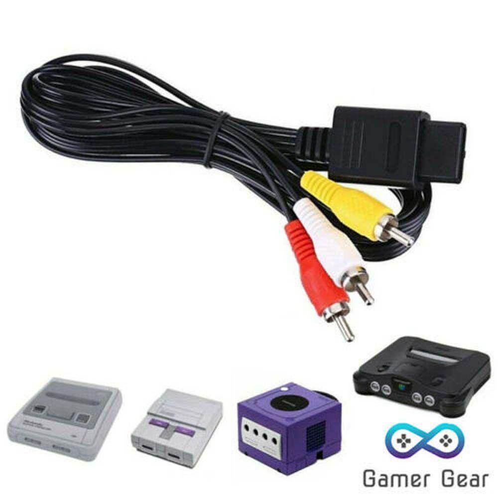 Cáp AV Sang RCA N64 SNES RCA Cho Máy Chơi Game