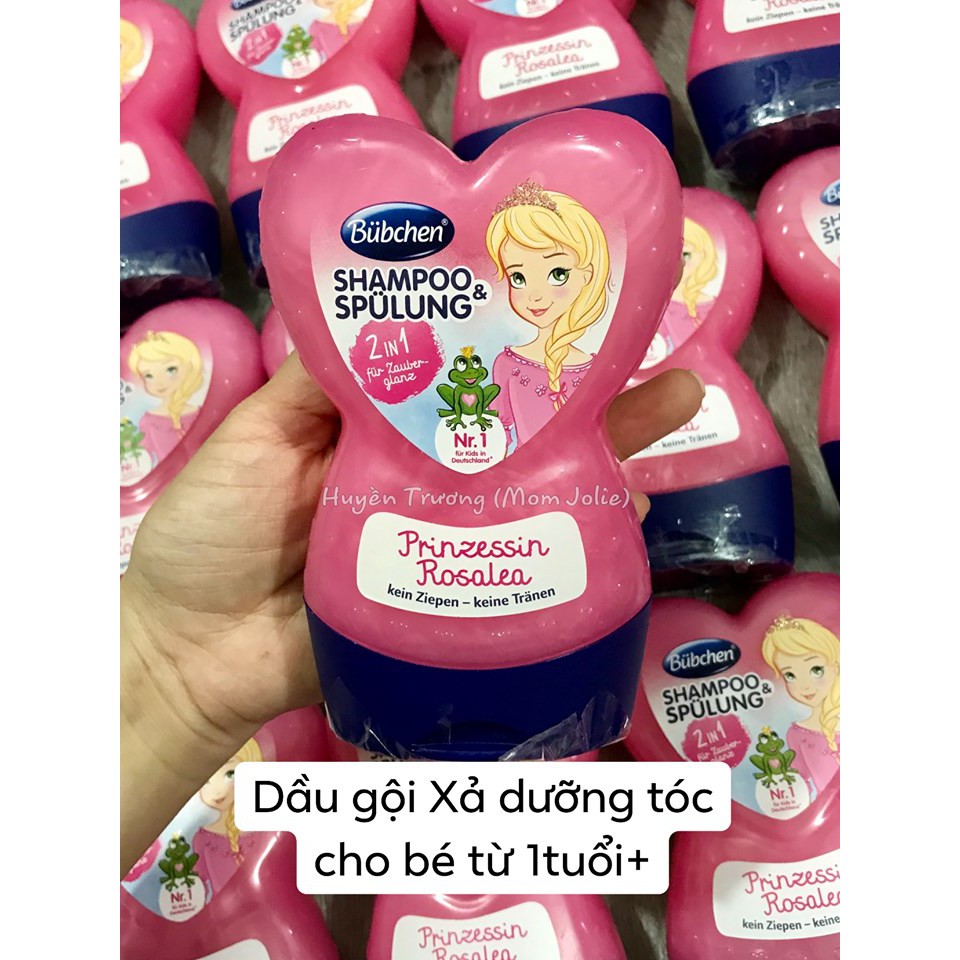 🧴 DẦU GỘI & XẢ dưỡng tóc Bubchen 230ml 📍 (Nội Địa Đức)