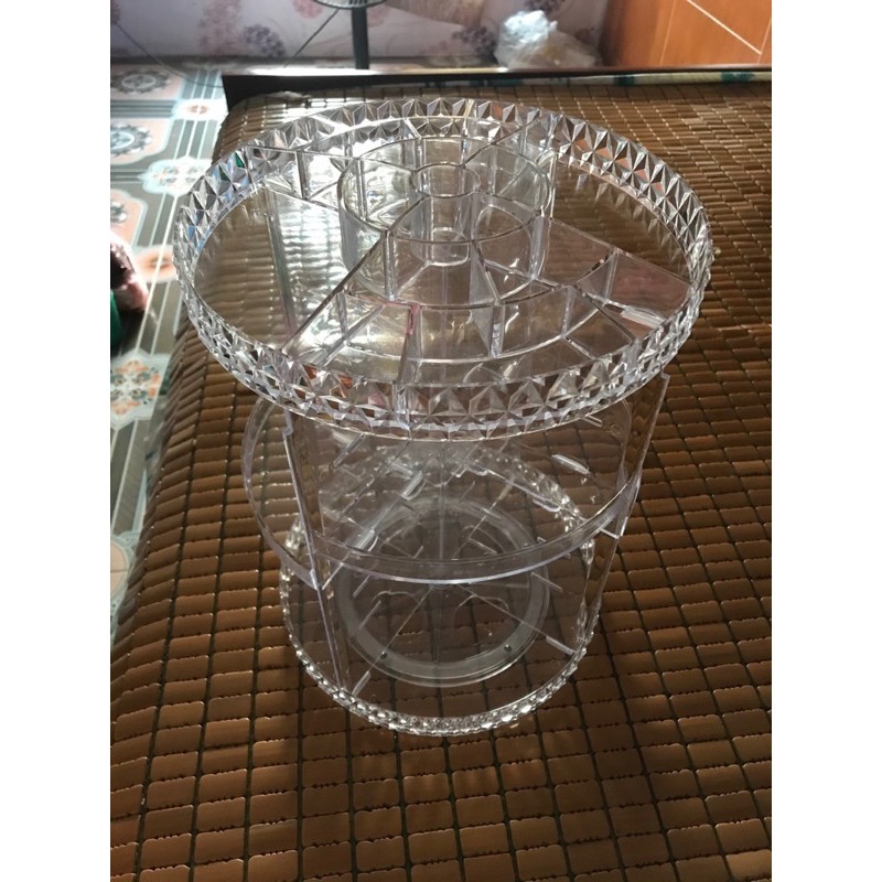 KỆ MỸ PHẨM TRỤ XOAY 360 ĐỘ TIỆN DỤNG (KHO BÁN BUÔN) | BigBuy360 - bigbuy360.vn