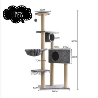 [order] Cattree nhà cây cho mèo bông xù