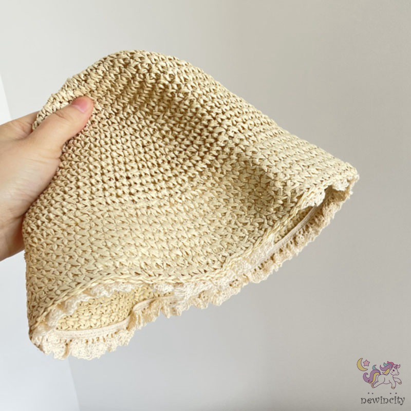 Mũ cói chống nắng thời trang hè cho bé