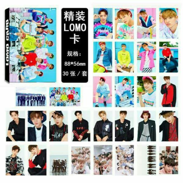 Lomo card Wanna One
