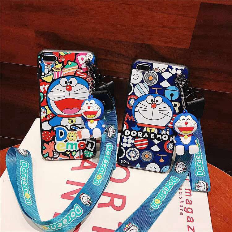 Ốp điện thoại in hình Doraemon cho OPPO A3S/A7/A37/A57/A71/A83/F11 PRO/F1S/F1/F3/F9/F5/F7/K1/R17/R9s/R11s