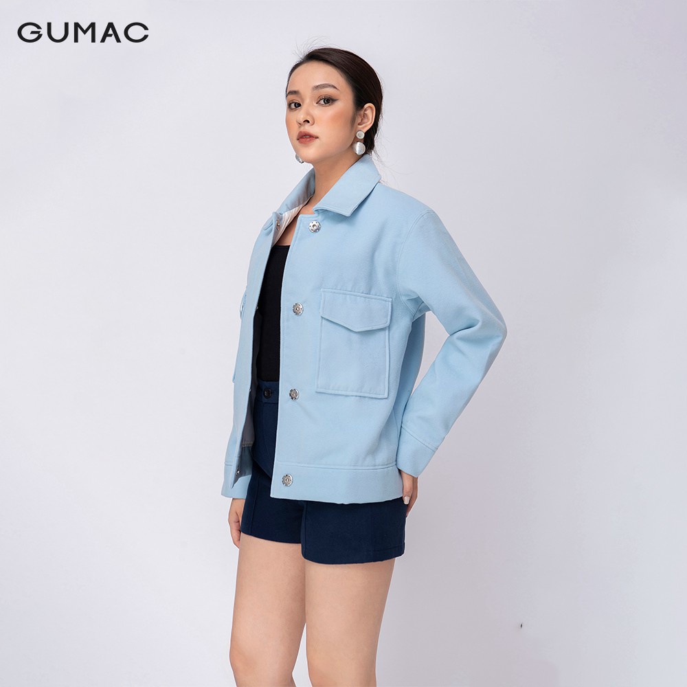 Quần short dạ cơ bản GUMAC QA11261