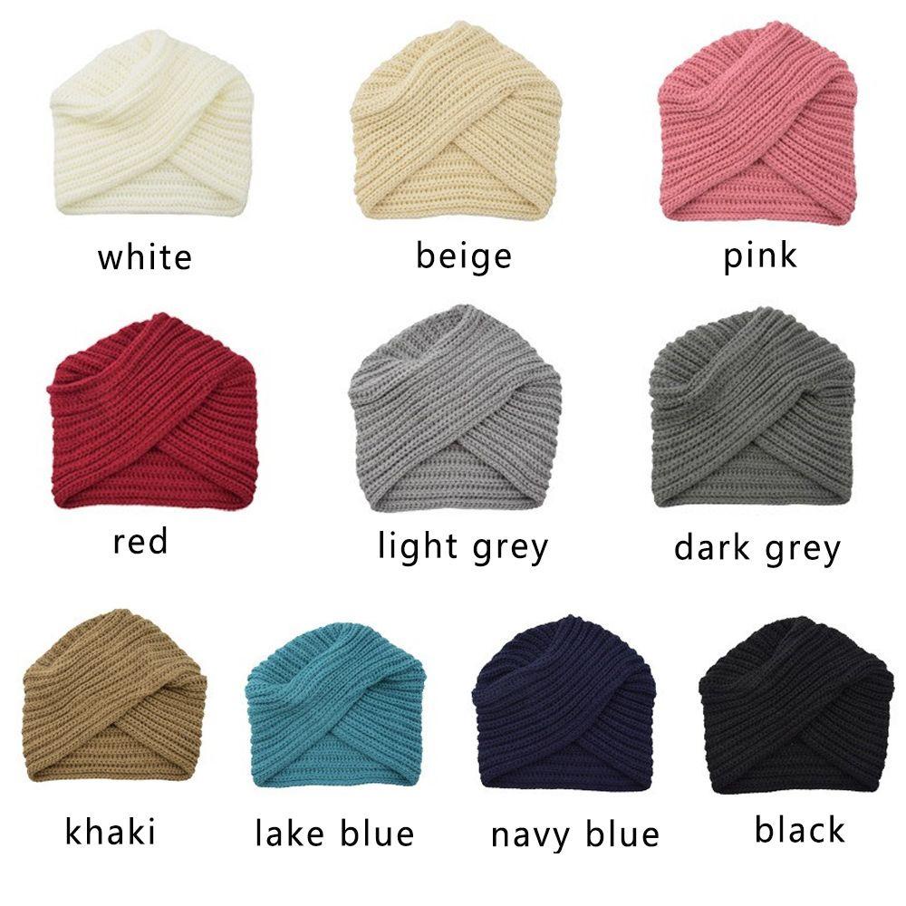 Suenin Mũ Turban Dệt Kim Thắt Nút Chéo Trung Tâm Thời Trang Thu Đông Mới