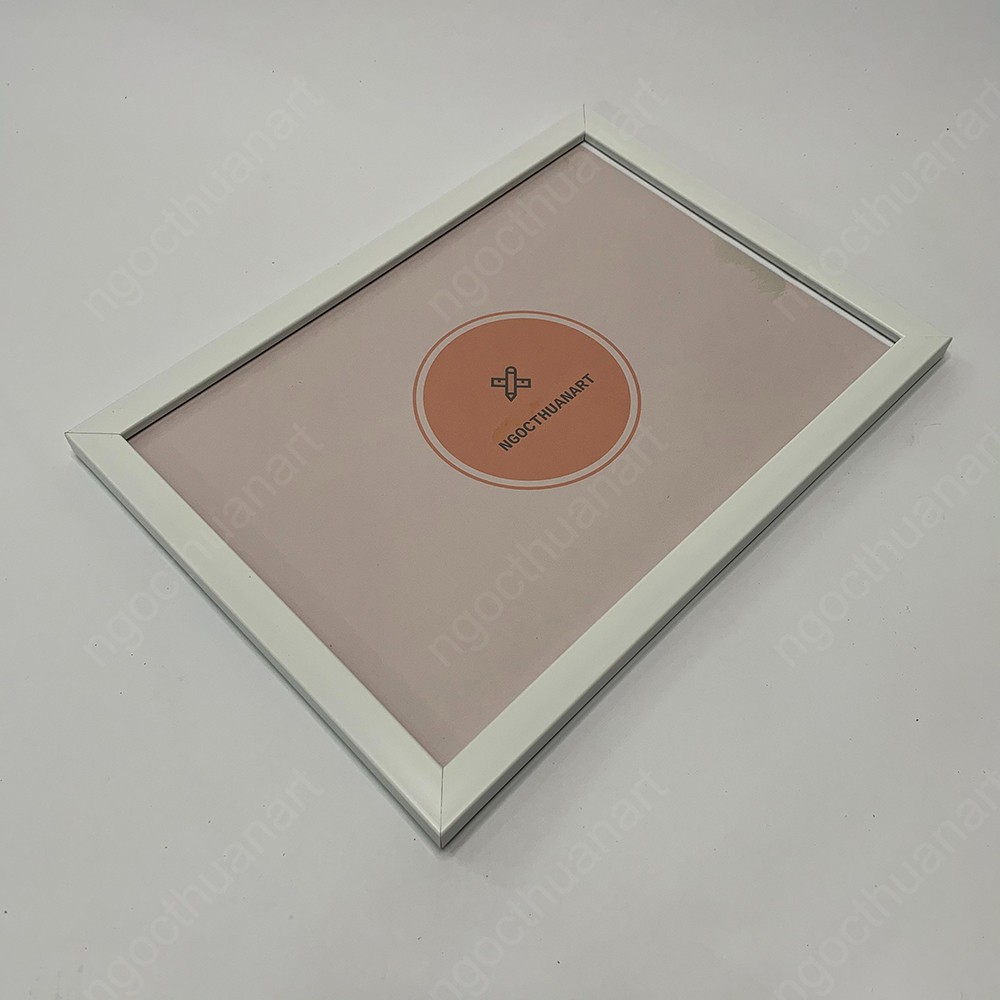 Khung Ảnh, Khung Bằng Khen A4, A3 Màu Trắng Trơn 1.5cm - Tặng Đinh 3 Chân Đóng Tường - MSF1T | BigBuy360 - bigbuy360.vn