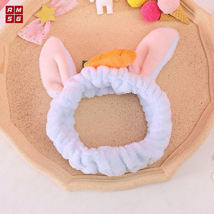 Băng Đô, Bờm Tóc Trang Điểm Tai Thỏ Cà Rốt 3D Siêu Hot Hit | BigBuy360 - bigbuy360.vn