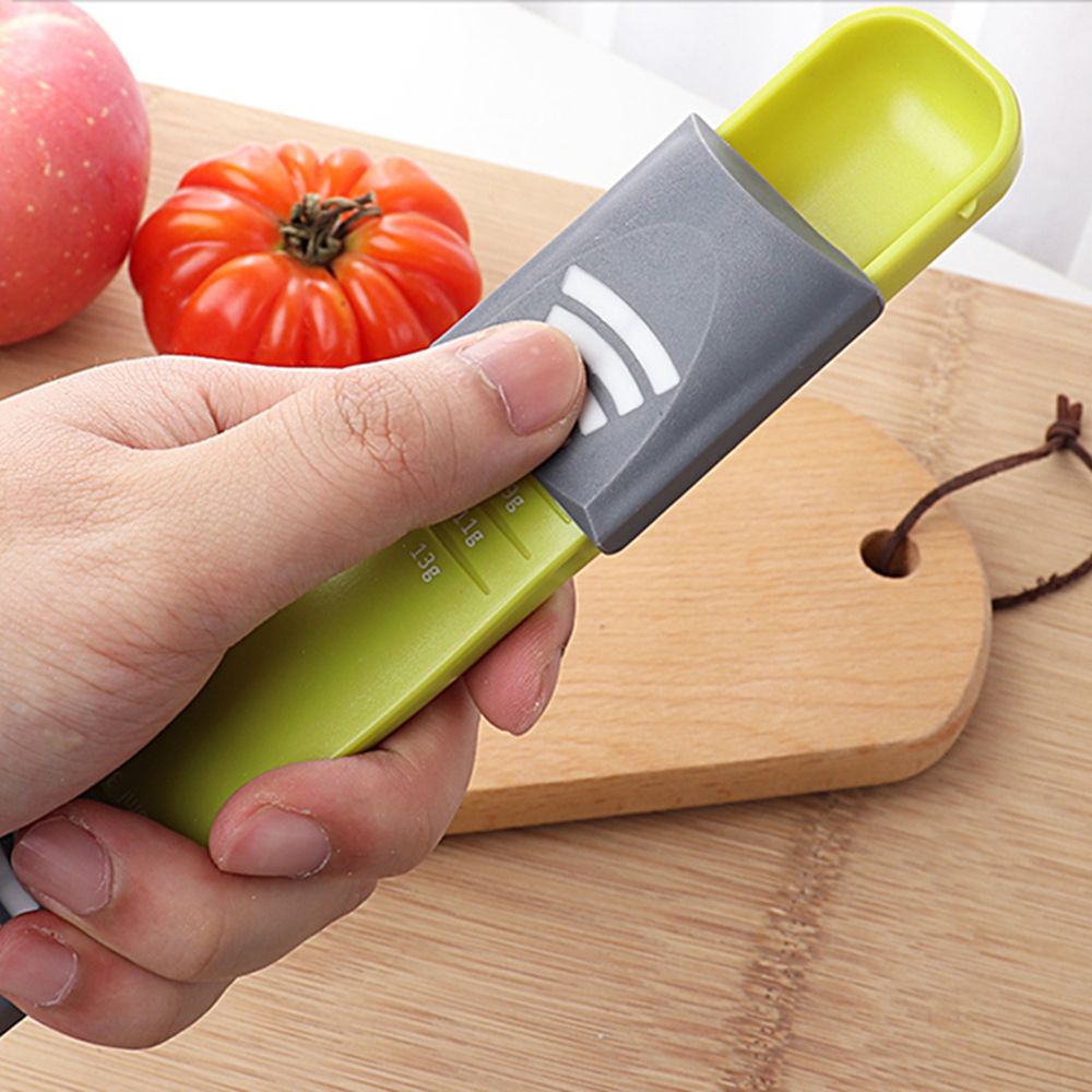 Muỗng đo lường bằng nhựa 1-13 g/ml có thể điều chỉnh tiện dụng