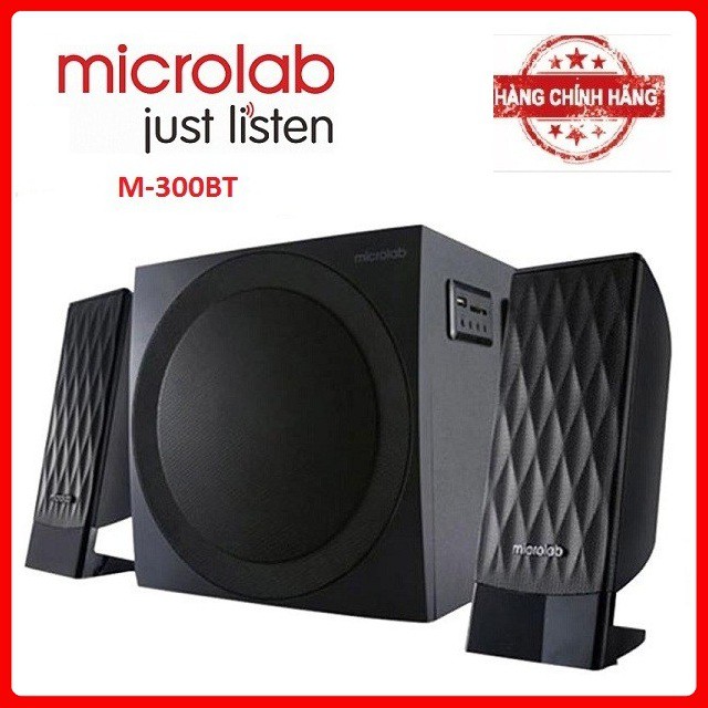 Loa Bluetooth Microlab M300BT 2.1  công suất 38W RMS - BH Chính Hãng 12 Tháng