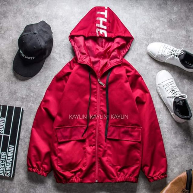 [HT126] ÁO KHOÁC KAKI TÚI HỘP IN NÓN CUTE | BigBuy360 - bigbuy360.vn