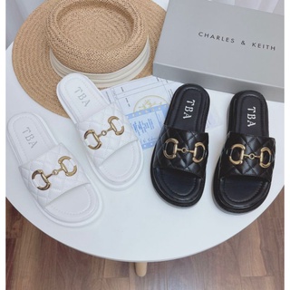 👉👉dép bánh mì 4cm đế pu êm mềm_mã dpu003_đen&trắng