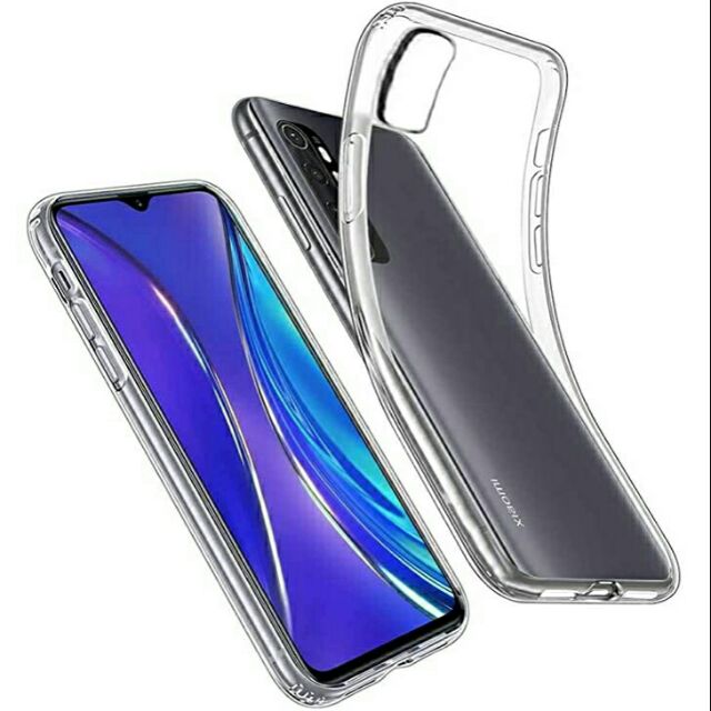 Ốp lưng silicon cho Xiaomi Mi note 10 Lite trong suốt