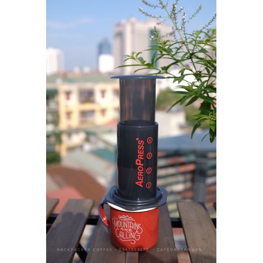 Bộ dụng cụ pha cà phê Aeropress  kèm túi đựng