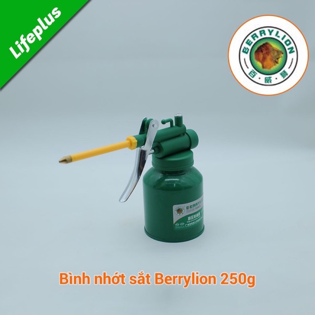 BÌNH NHỚT XỊT DẦU SẮT 250G BERRYLION ( GIÁ TỐT)