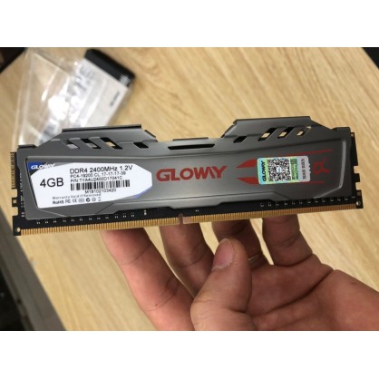 Ram PC DDR4 / 4GB 2400MHz tản nhiệt Gloway - Bảo hành chính hãng 5 năm!!!